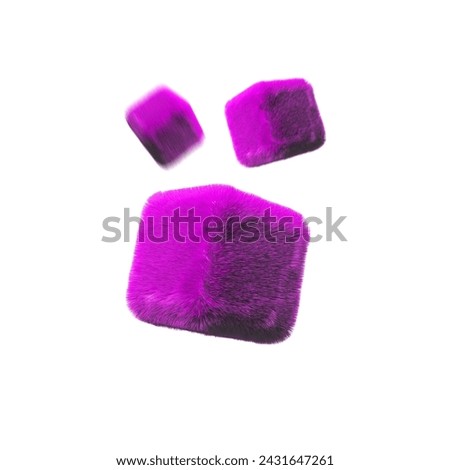 Similar – Image, Stock Photo Falling cubes luck Playing
