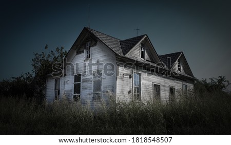 Similar – Foto Bild Altes, verlassenes Holzhaus in den Bergen