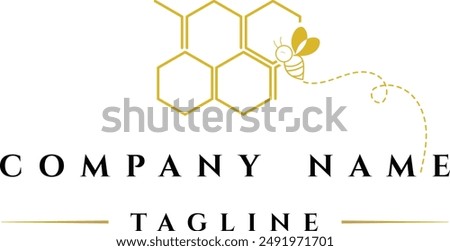 honey Bee company logo design 