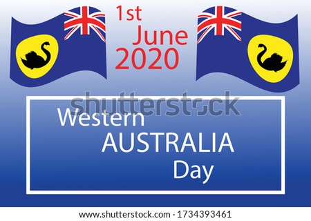 Western Australia Day 2020 vector 