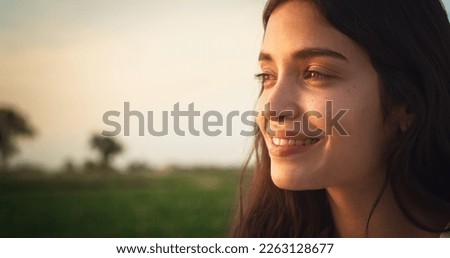 Similar – Image, Stock Photo Beautiful cinematic look of the Annapurna Mountains in Nepal seen from Ghorepani Poonhill