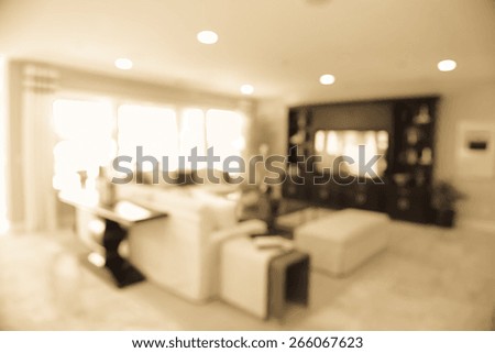 Blurred Luxurious interior, abstract blur background for web design