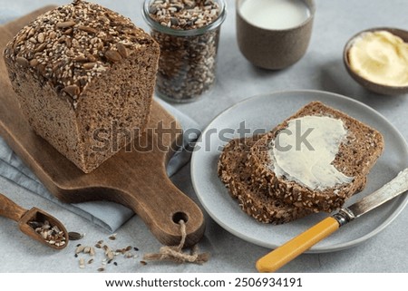 Similar – Image, Stock Photo barley Food Grain Dough