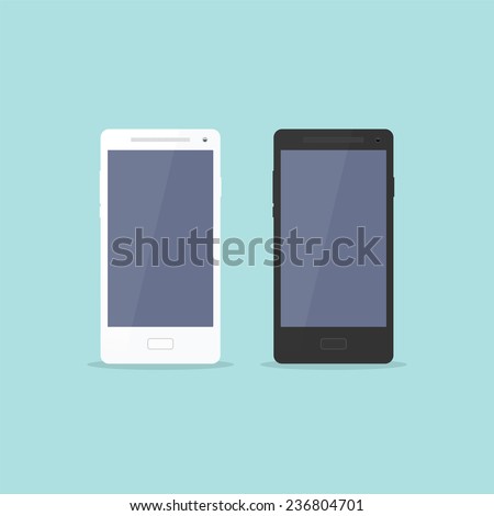 Smartphone Flat Design