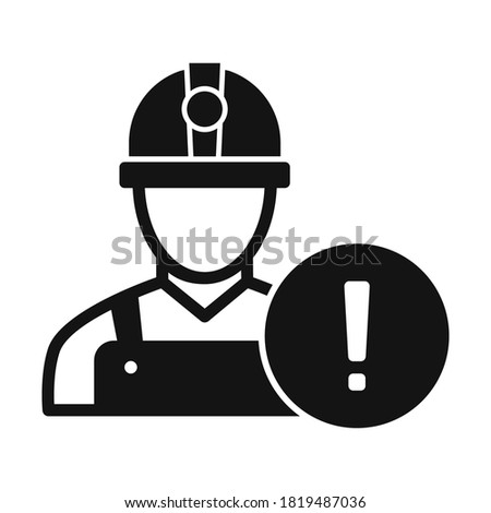 
Construction error  Glyph Style vector icon which can easily modify or edit
