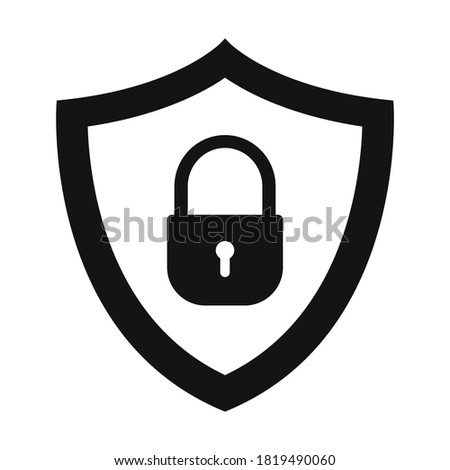 
Security shield  Glyph Style vector icon which can easily modify or edit
