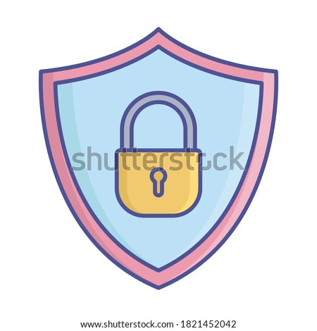 
Security shield  Vector Icon which can easily modify or edit
