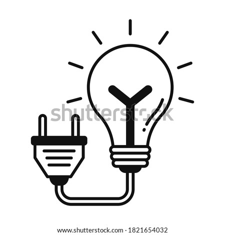 
Electricity bulb Vector Icon which can easily modify or edit
