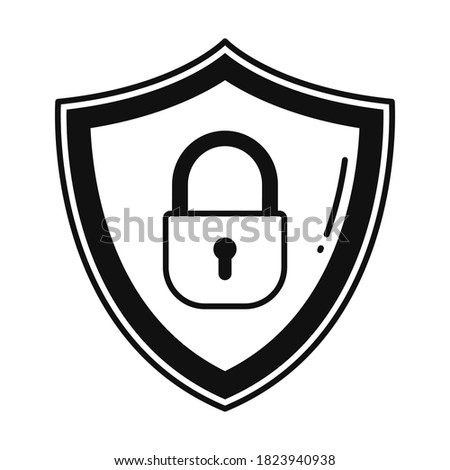 
Security shield  Vector Icon which can easily modify or edit
