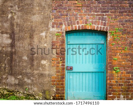 Similar – Image, Stock Photo Blocking period door