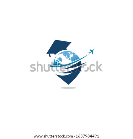 Education vector logo design template.	