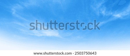 Similar – Image, Stock Photo Clouds in blue sky cloud