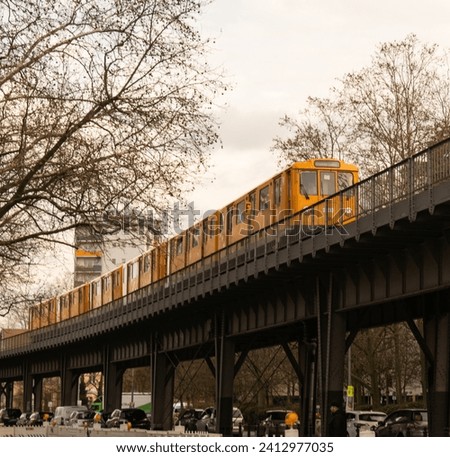 Similar – Image, Stock Photo Alexanderplatz subway station with the TV tower