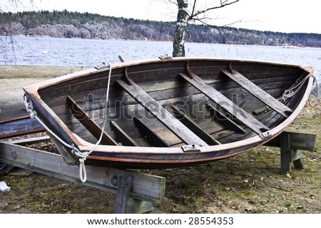 Photo of old fish boat
