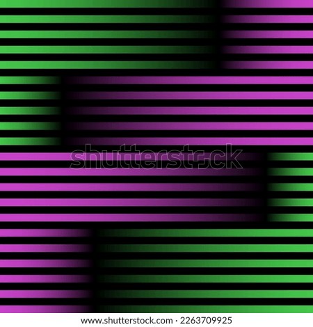 Neon Colored Banner with Horizontal Stripes. ChatGpt Technology Background. Abstract Modern Digital Bg. Vector Illustration