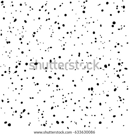 Abstract Black and White Seamless Pattern. Vector Dotted Textured Background.  ストックフォト © 