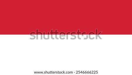 Monaco Flag Illustration Premium Quality High Resolution 300DPI