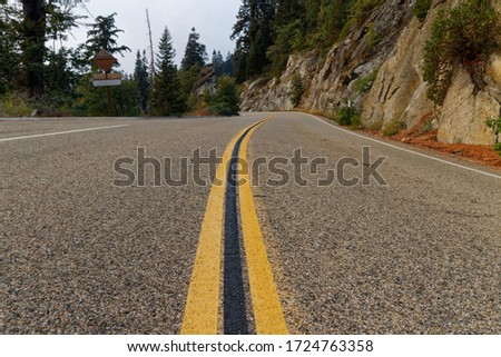 The road to nowhere USA Photo stock © 