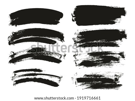 Round Sponge Thin Artist Brush Long And Curved Background Mix High Detail Abstract Vector Background Mix Set 