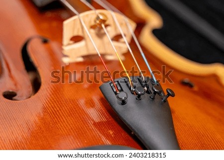 Similar – Image, Stock Photo Girl playing viola Viola