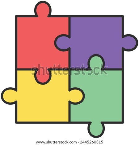 jigsaw puzzle game, the creative idea of intelligences, the partnership in business