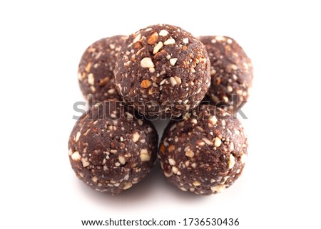 Similar – Image, Stock Photo Energy protein balls with nuts, hemp seeds