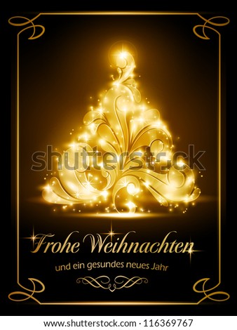 Similar – Image, Stock Photo Merry Christmas, Weihnachtsbaum in Aquarell