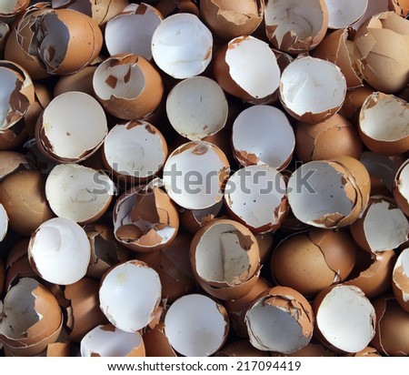 Spam egg shell waste for fertilizer to plants or wash thoroughly mix the rice cooker with calcium.