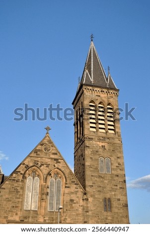 Similar – Foto Bild Giebelkreuz Haus Dach