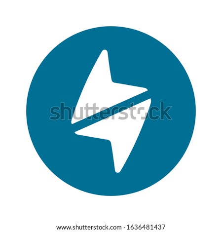 Happn  logo on white background. Vector illustration.