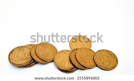 Similar – Image, Stock Photo cash Metal Original Rich