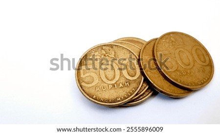 Similar – Image, Stock Photo cash Metal Original Rich