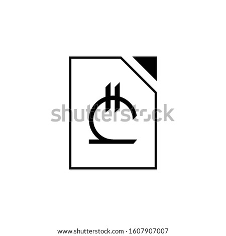 Lari sign icon black vector illustration