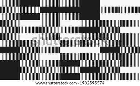 Abstract geometric vector pattern with transition effect. Geometrical composition, useful for web design, business card, invitation, poster, textile print, background.