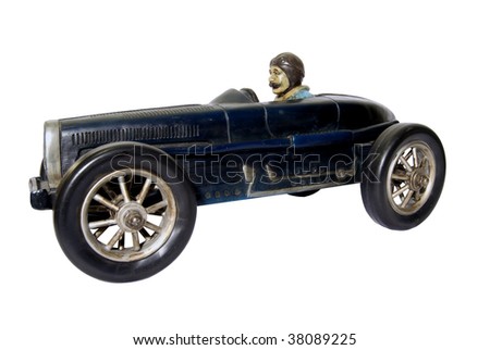 Old veteran classic collector race car