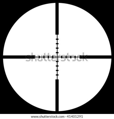 Put Your Text Or Picture Behind The Crosshair, Crosshair Or Reticle ...