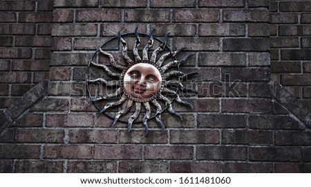 Similar – Image, Stock Photo solar eclipse Chimney Sun