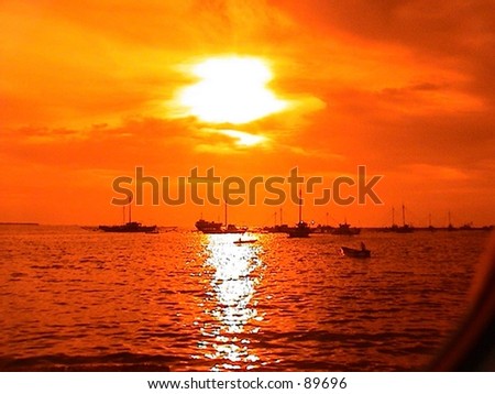 Sunset View at R.T. Lim Boulevard, Zamboanga City infront Moro gulf