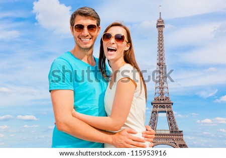laughing tourist