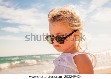 upset girl of ending vacations