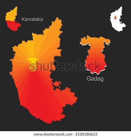 Kannada Rajyotsava or Karnataka Rajyotsava and Map of Gadag district