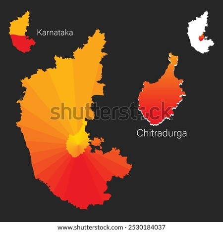 Kannada Rajyotsava or Karnataka Rajyotsava and Map of Chitradurga district