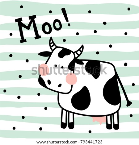 Download Cute Cow Wallpaper 240x320 | Wallpoper #44479