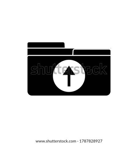 Upload icon vector design illustration