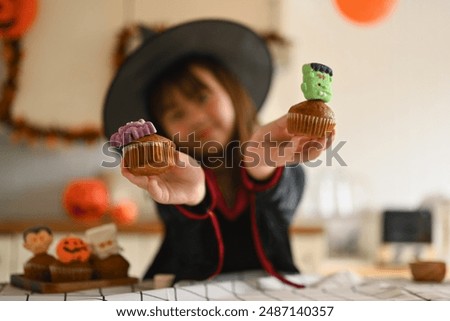 Image, Stock Photo Halloween Child Hand