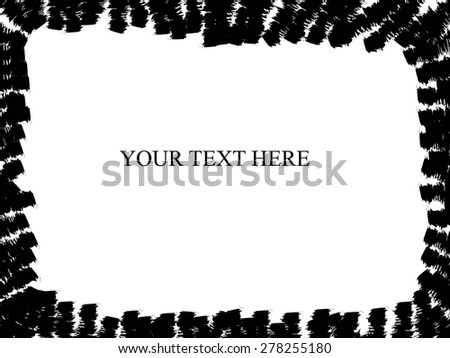 illustrated text frame