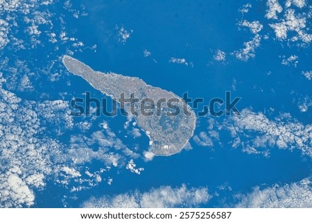 Similar – Image, Stock Photo The small island surrounded by giants in the Ranco lake