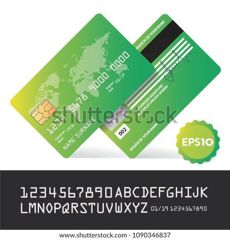 banking business plastic card and payment