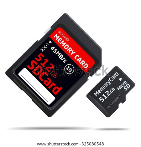 Micro SD memory card