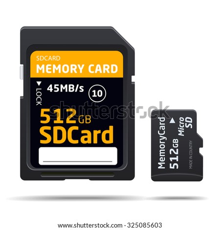 Micro SD memory card